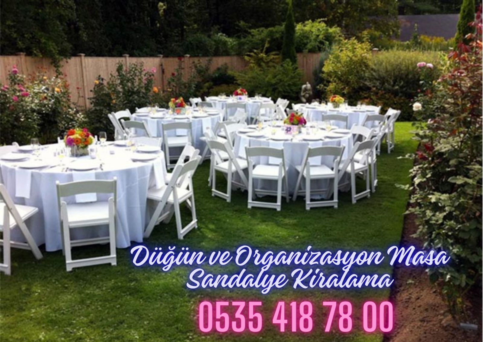 Tuzla Masa Sandalye Kiralama Fiyatları